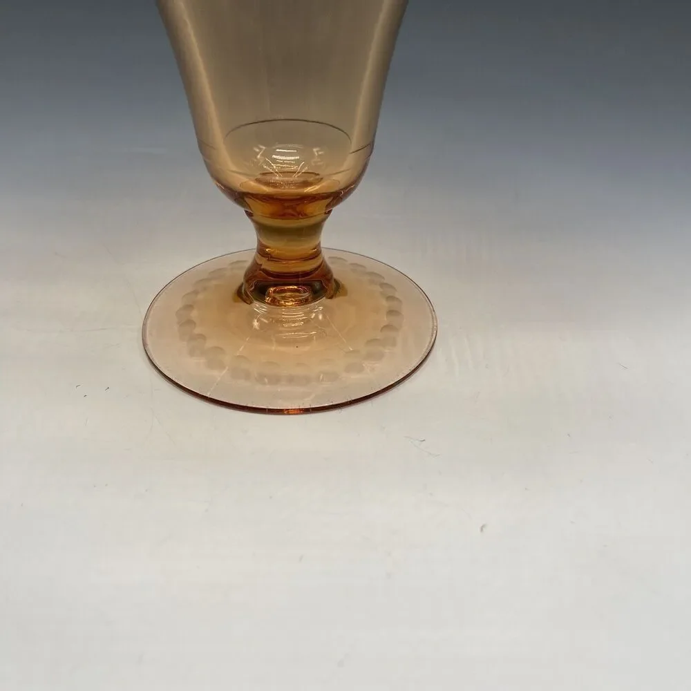 Fostoria Grape Footed Flared Vase 7